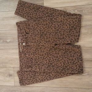America Eagle Animal Print Jeans